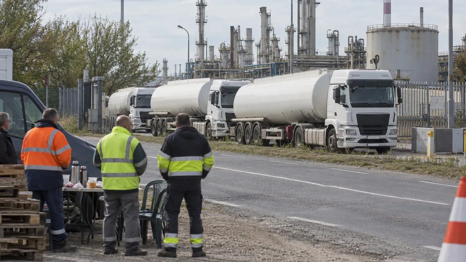 11,2 milliards de dollars de bénéfice : la grève chez TotalEnergies bloque les expéditions de carburant dans trois sites