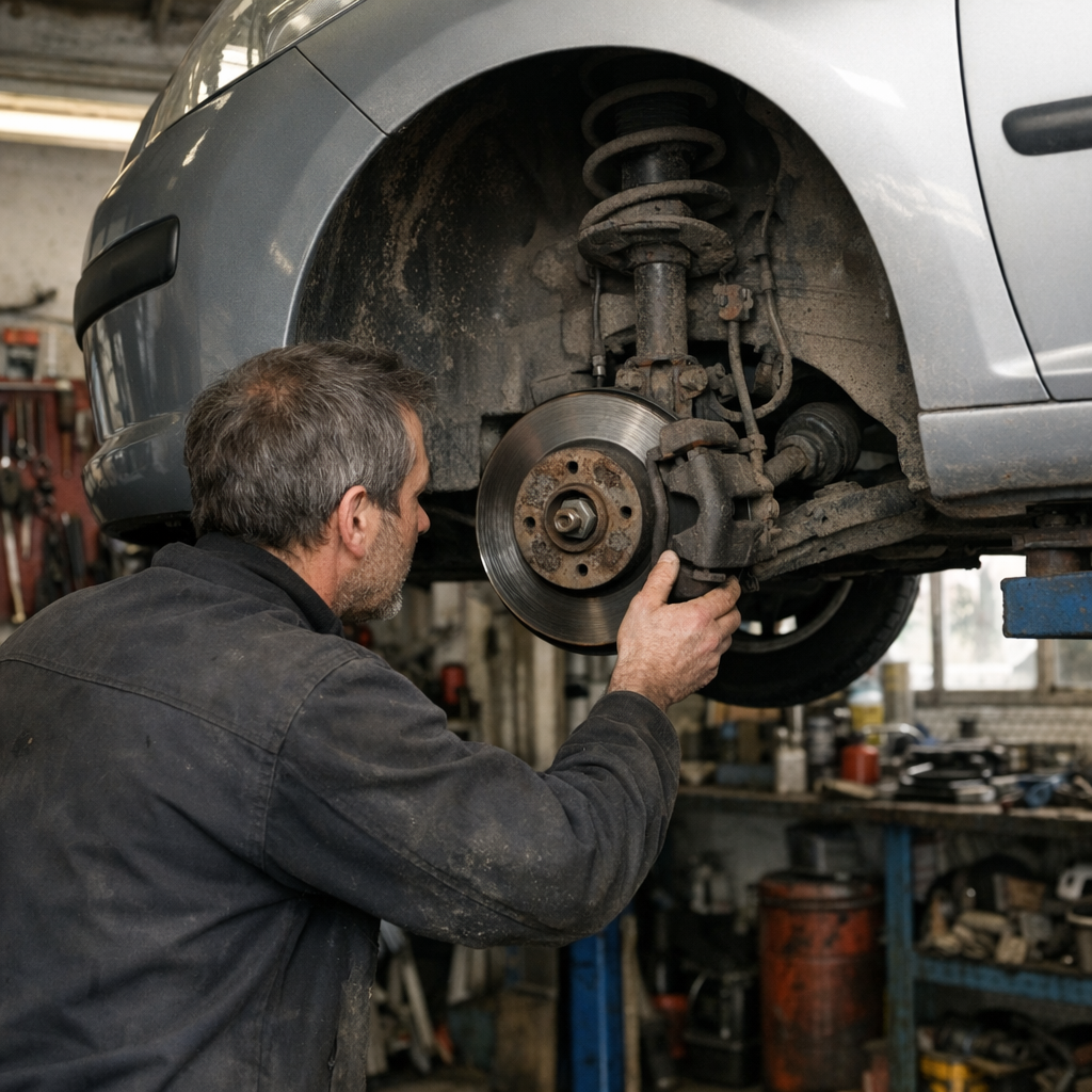 Que faire si j’entends un Bruit de ferraille quand je roule ?