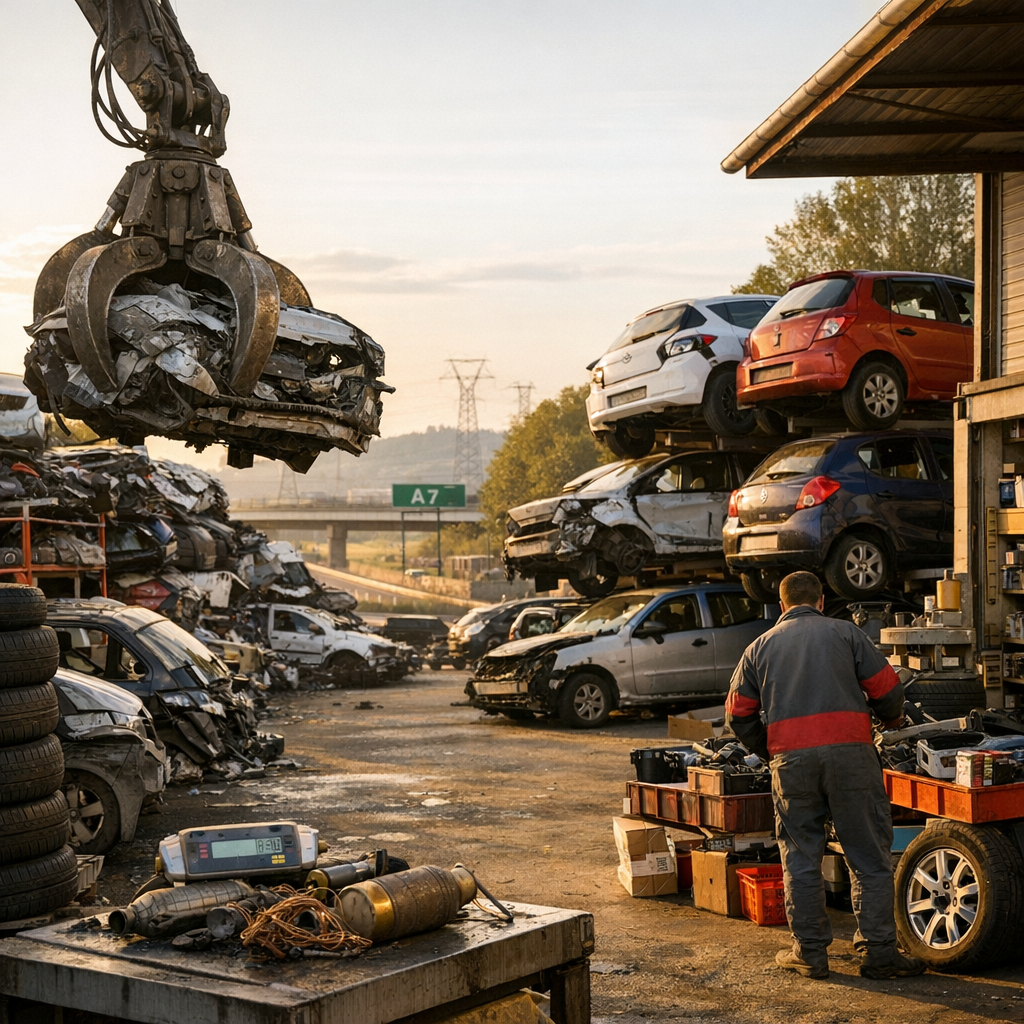 Prix casse auto A7, destruction VHU et Carter-Cash&nbsp;: quels repères chiffrés&nbsp;?