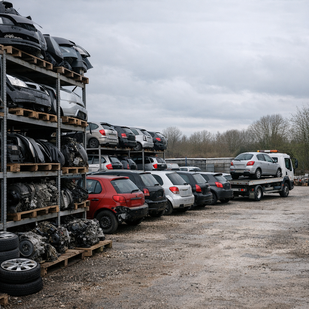 La Casse auto à Amiens nord : pièces, VHU et enlèvement
