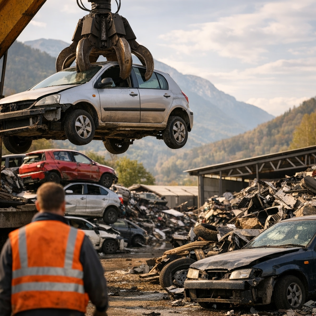 Quel est le prix pour mettre une voiture à la casse&nbsp;?