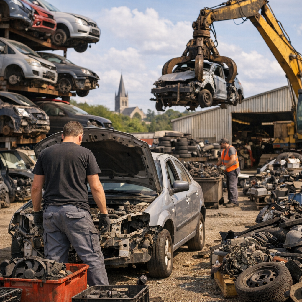 Comment fonctionne une casse automobile à Bayeux&nbsp;?