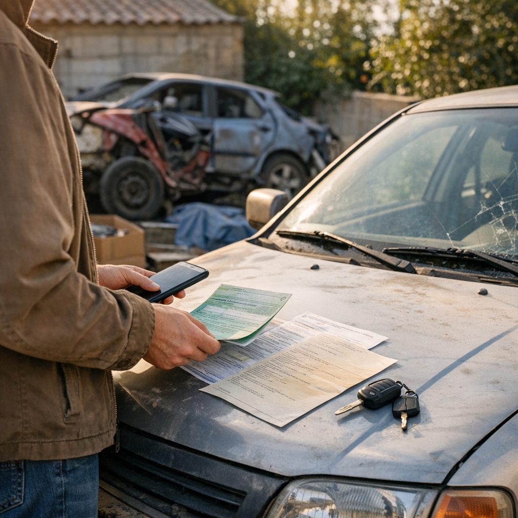 3. Détruire ou faire enlever un VHU&nbsp;: la procédure avant d’appeler une casse auto