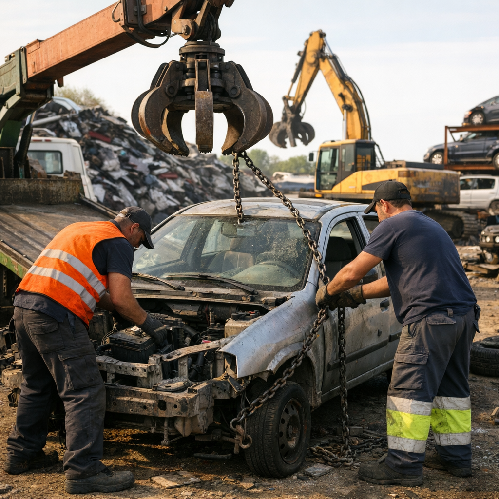 Comment préparer l’enlèvement et la destruction d’un VHU ?