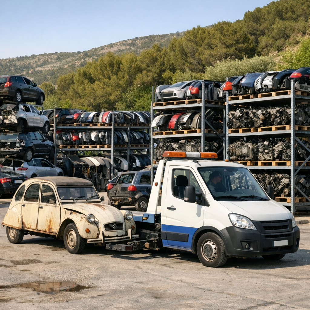 Une Casse Auto à Béziers-Colombiers se choisit selon votre besoin
