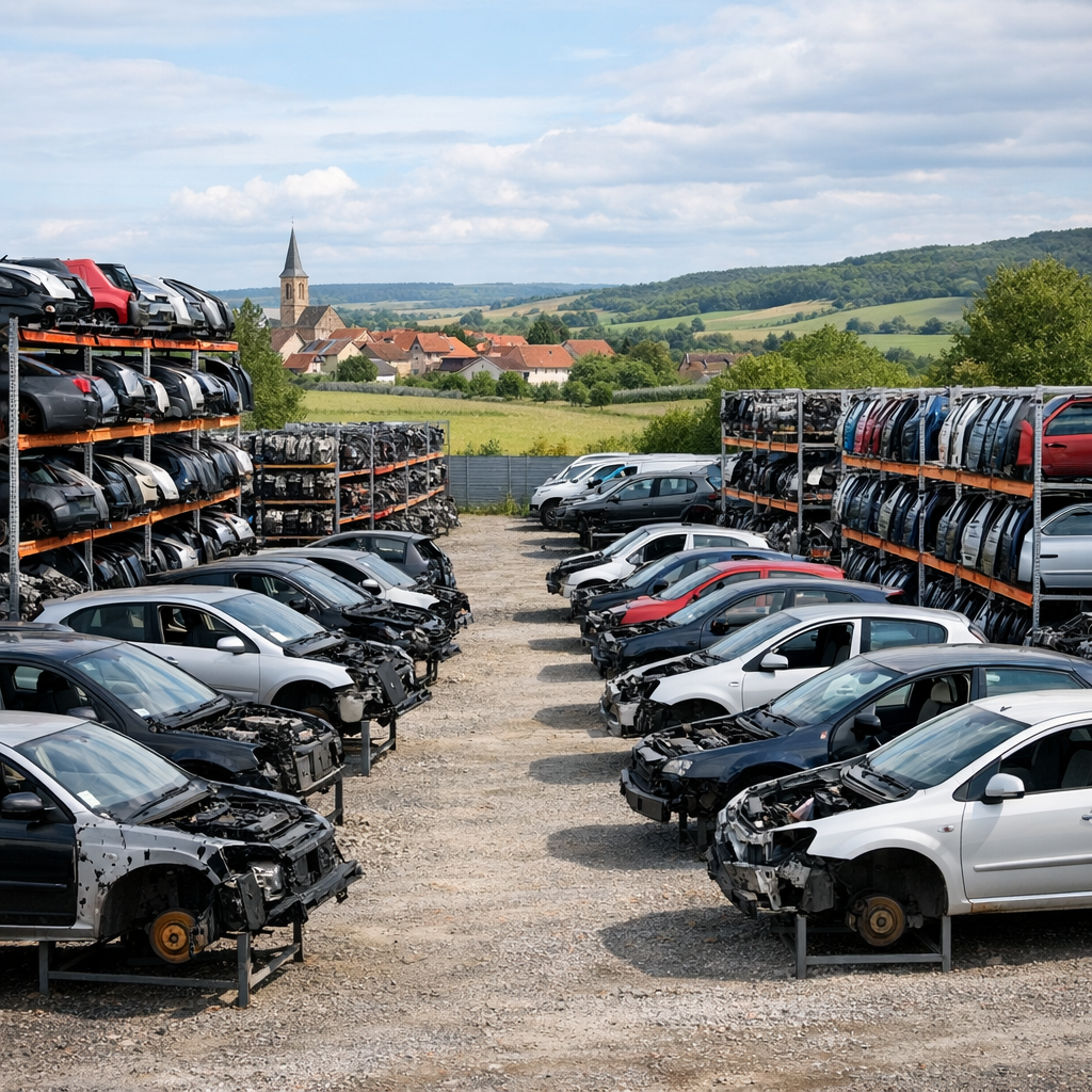 La Casse auto à Châteaugay : pièces, épaves et VHU