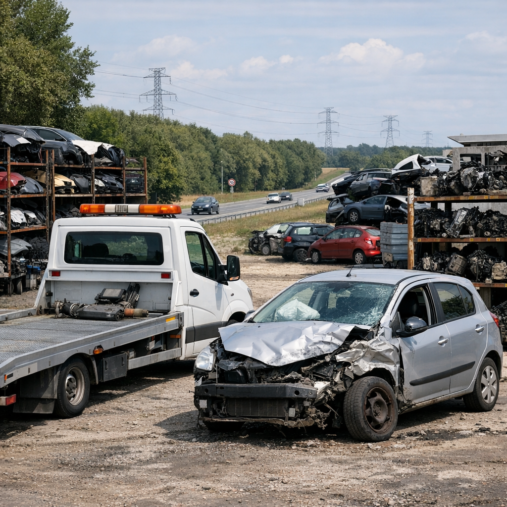 La Casse Auto Essonne N20 : pièces, VHU et épave