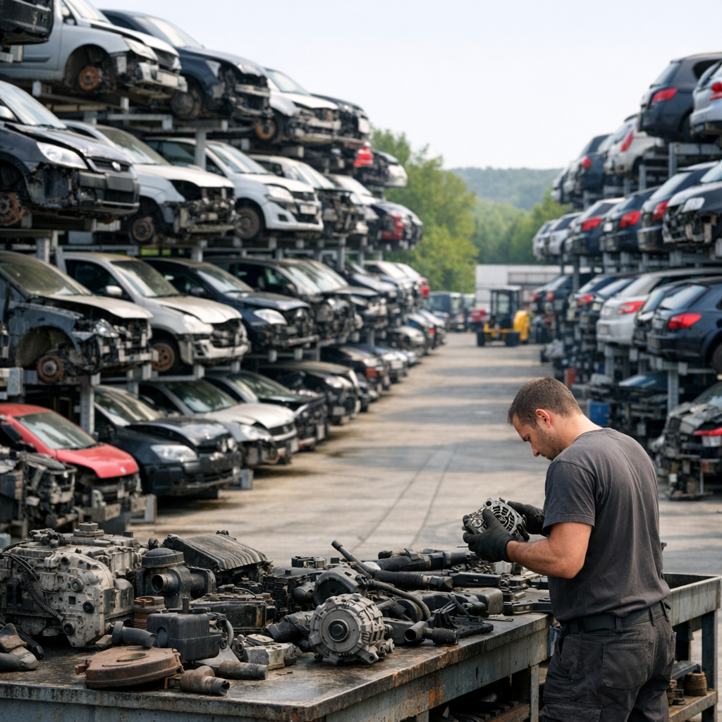 Une Casse auto à Eysines aide à trouver des pièces et à enlever un VHU