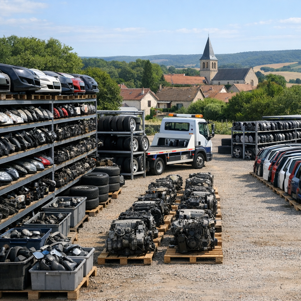 Comment choisir une Casse Auto à Fougères pour des pièces ou un VHU ?