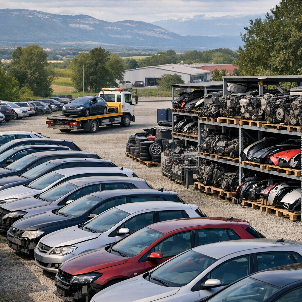 Une Casse auto à Genève se choisit selon les pièces et l’accès