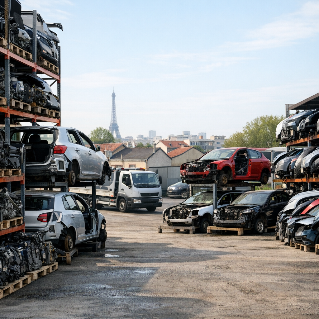Une Casse Auto en Île-de-France 94 : 7 critères pour bien choisir