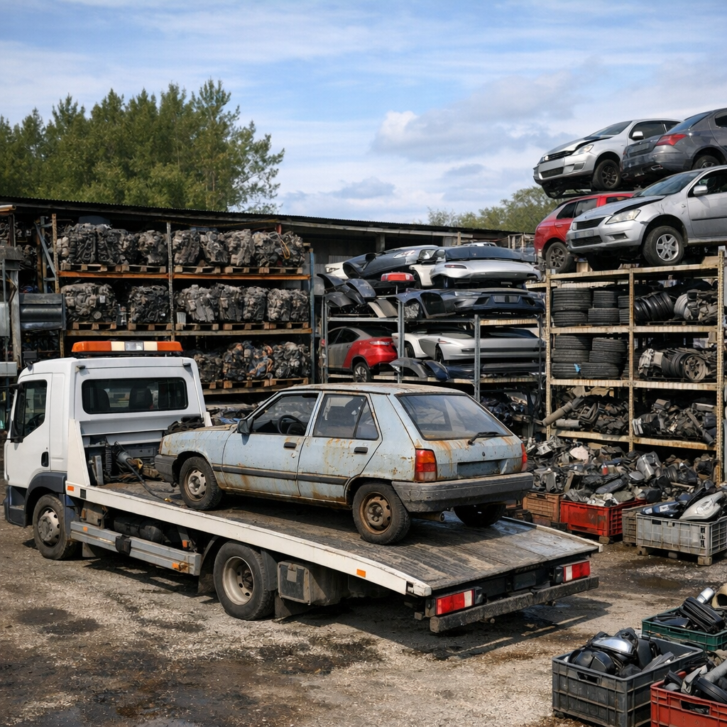 La Casse auto au Haillan : pièces, épaves et démarches
