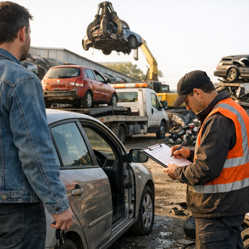Comment faire reprendre sa voiture par une casse auto ou un centre VHU&nbsp;?