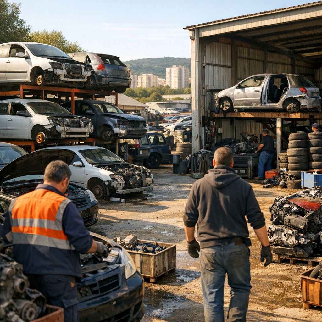 4. Comprendre comment fonctionne une casse automobile et un centre VHU agréé