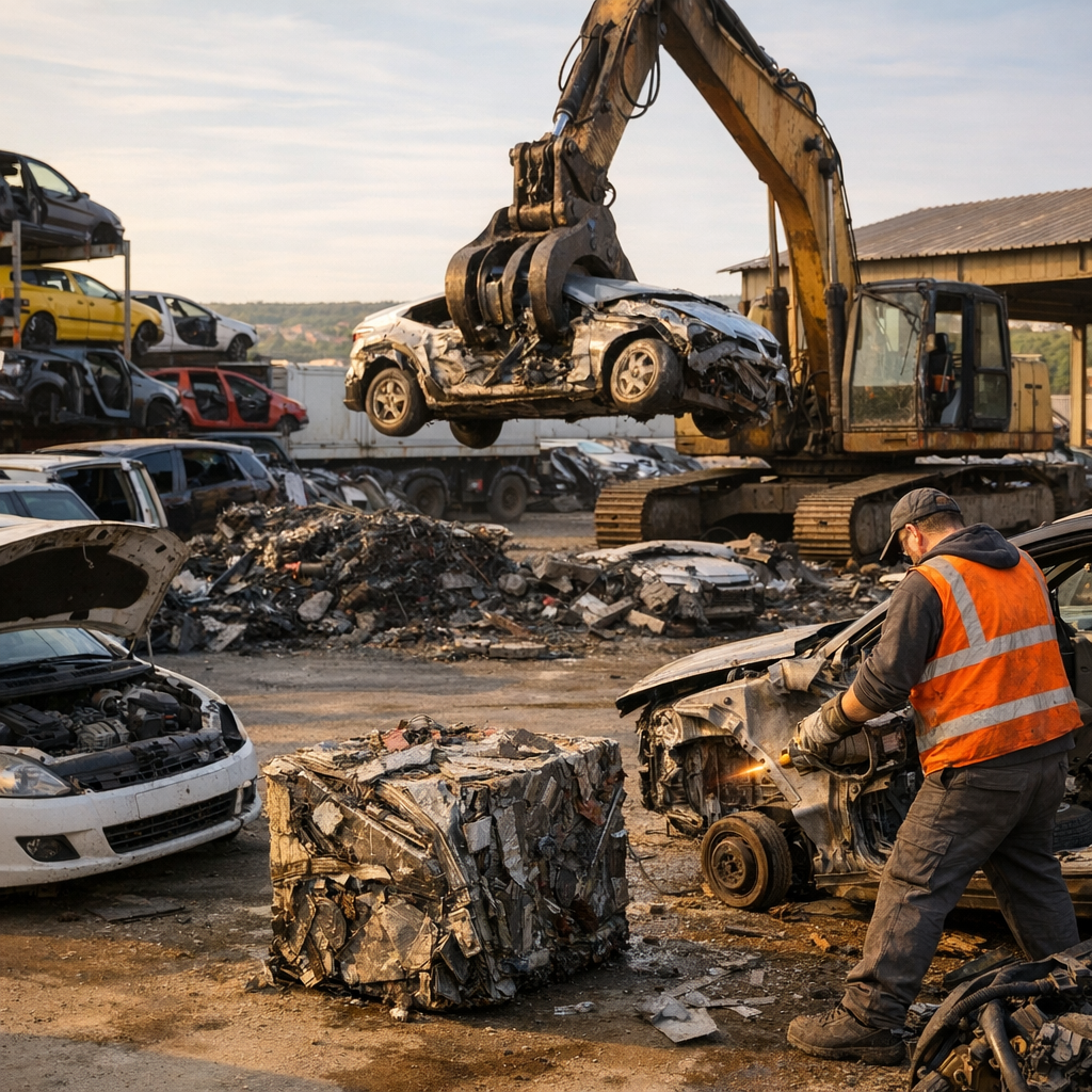 Comment fonctionne la casse et la destruction VHU ?