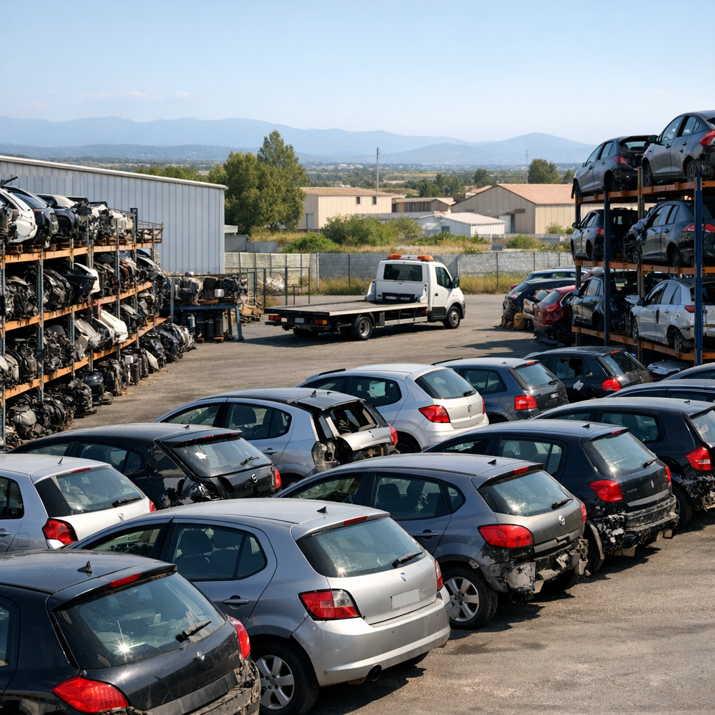 Une Casse Auto près du Polygone Nord à Perpignan se vérifie d’abord