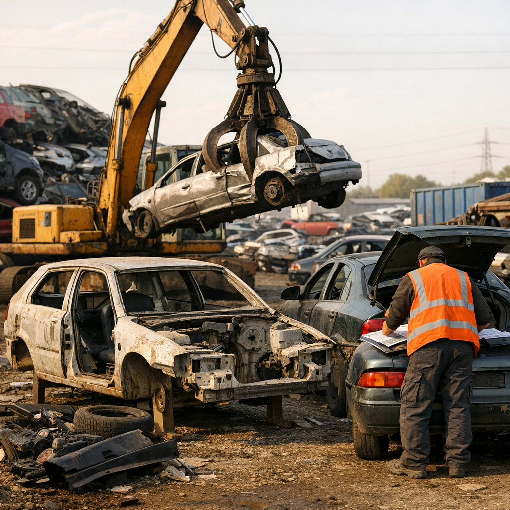 Se débarrasser d’une épave gratuitement : la procédure VHU