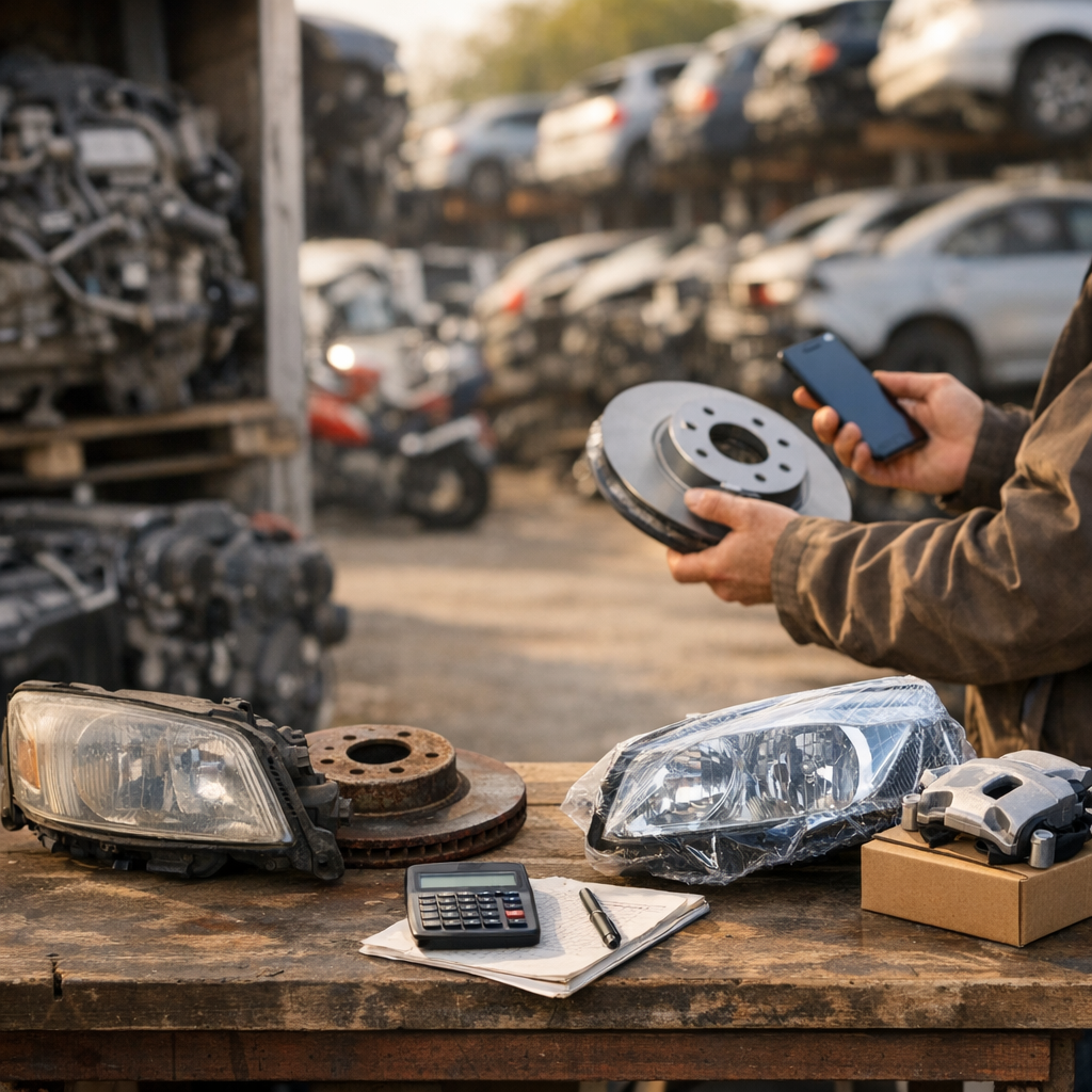 3. Pièces de réemploi auto/moto et prix&nbsp;: ce qu’il faut comparer avant d’appeler