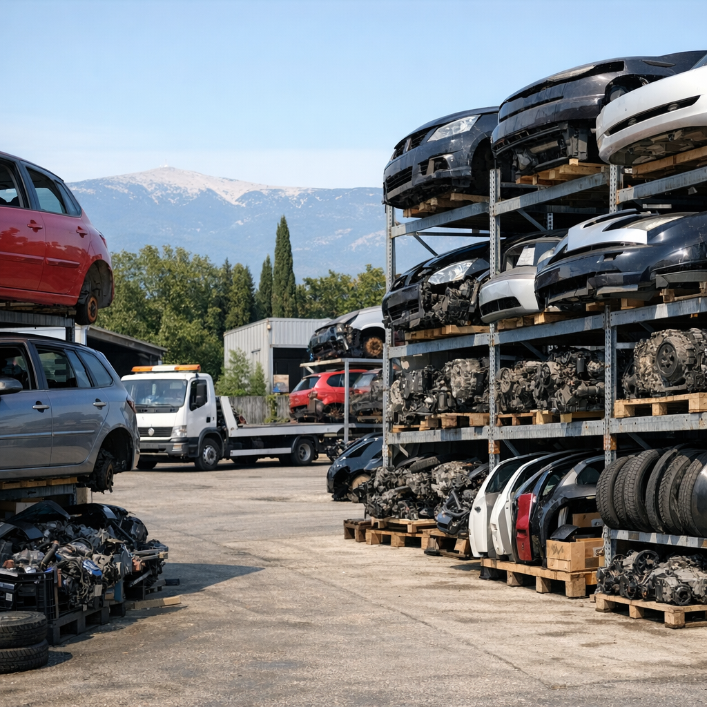 La Casse Auto à Vedène : pièces, VHU et enlèvement d'épave