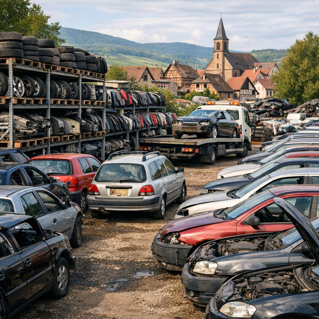 Une Casse Auto à Wittenheim se vérifie avant de partir
