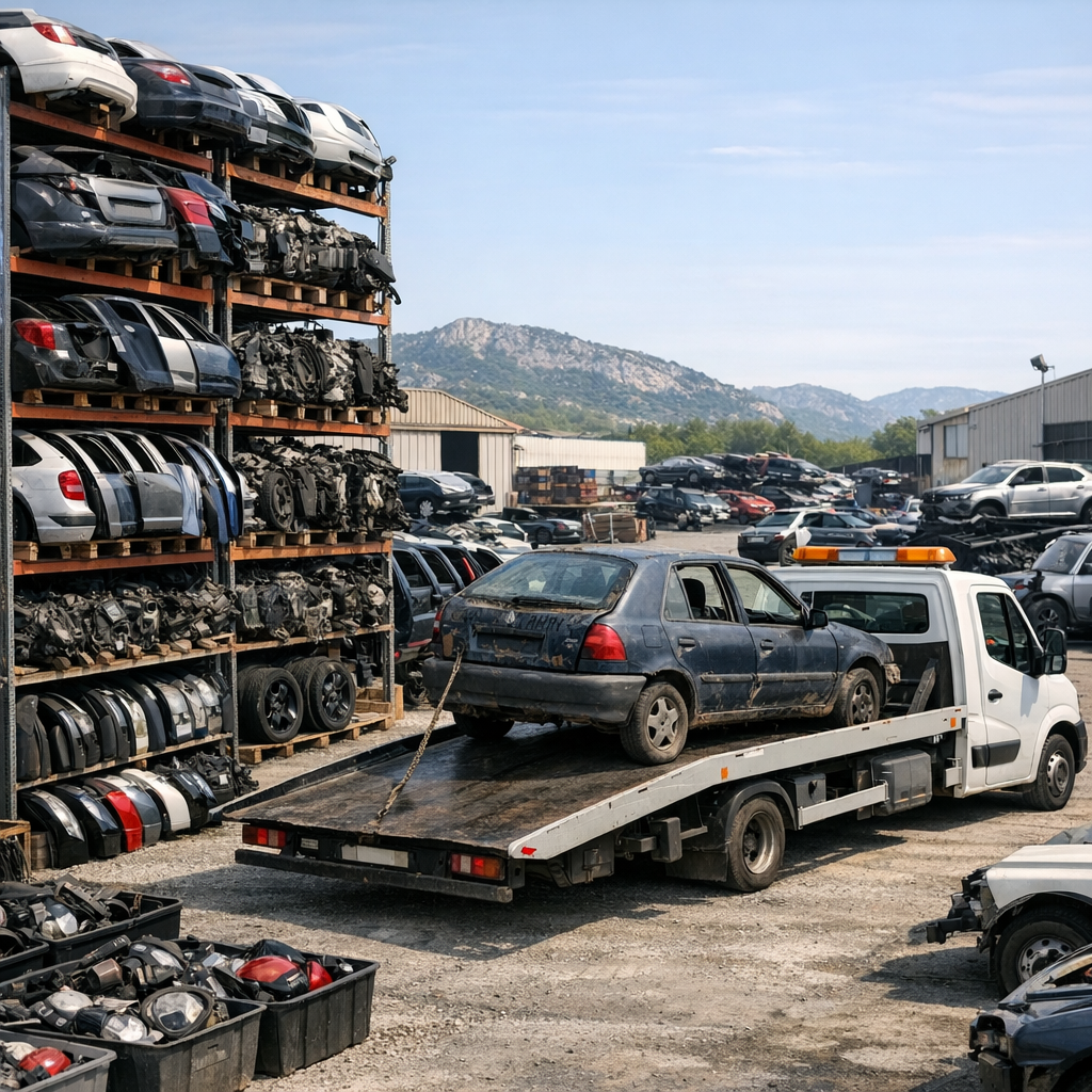 La Casse automobile à Aix Les Milles aide à gérer un VHU