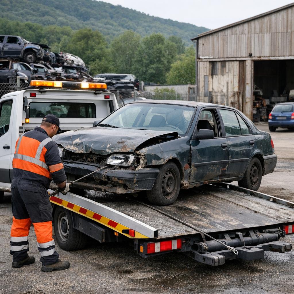 Une Casse automobile à Besançon reprend l’Auto et vend les Pièces
