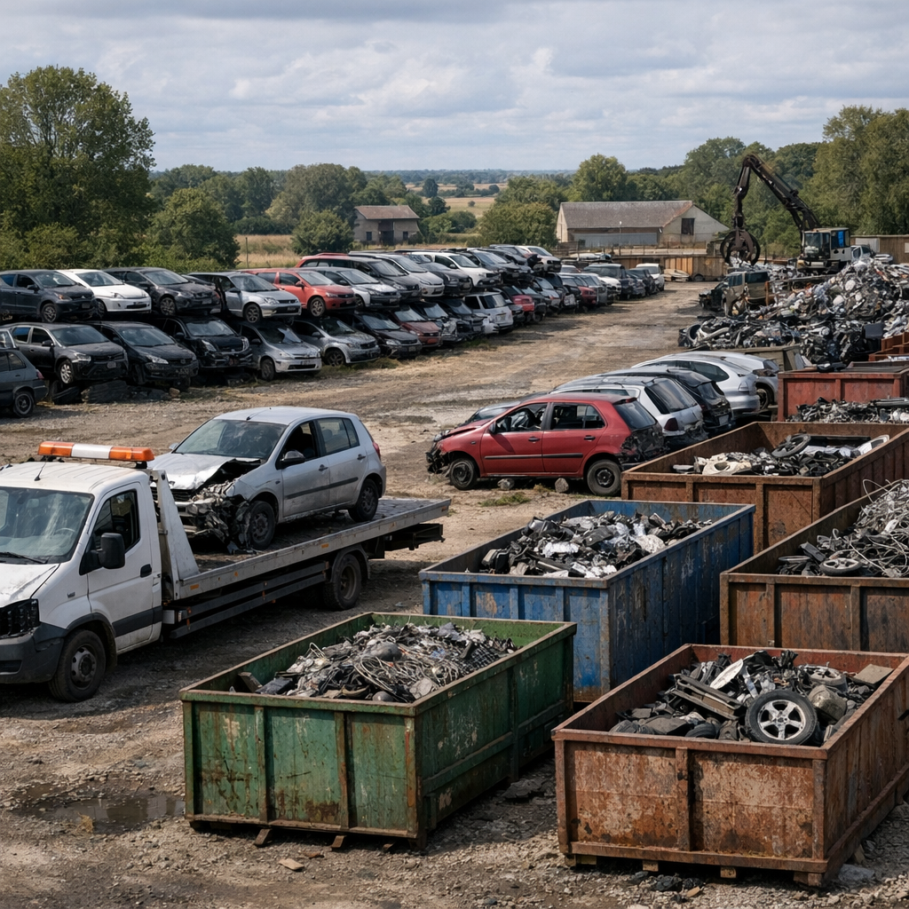 La casse automobile de Daumeray : adresse, horaires et VHU