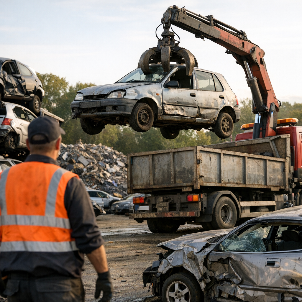 Enlèvement d’épave à Guipavas ou Brest&nbsp;: quand passer par un épaviste agréé VHU