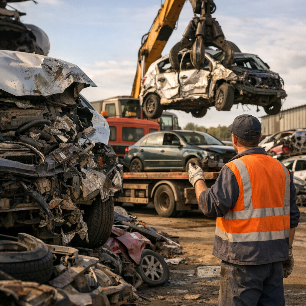 Destruction de véhicule et enlèvement d’épave&nbsp;: les démarches à prévoir