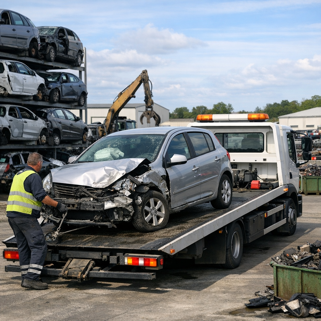 Une Casse automobile au Haillan peut-elle reprendre votre épave ?