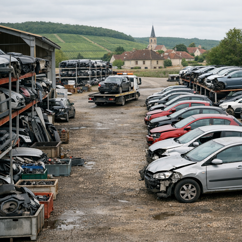 Une Casse automobile à Montchanin se choisit avec méthode