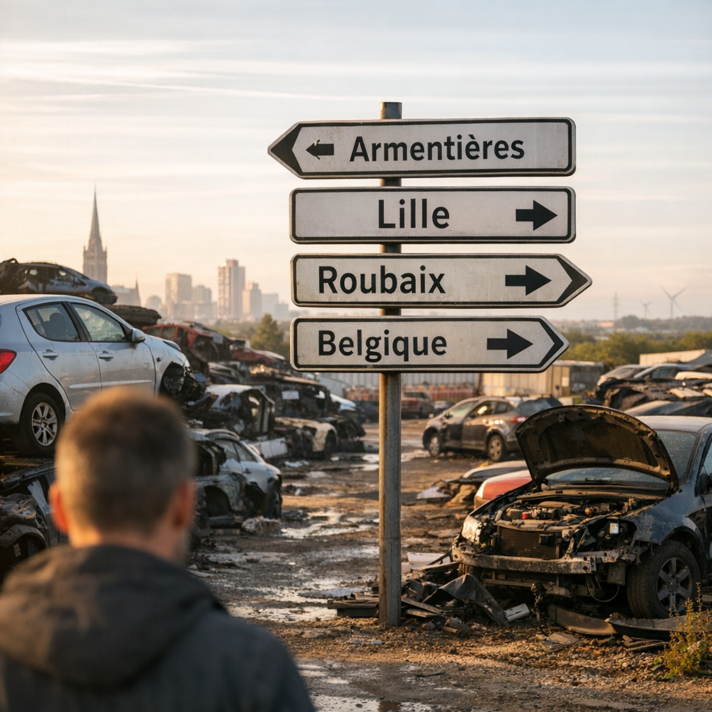 Options autour de Nieppe&nbsp;: Armentières, Lille, Roubaix ou Belgique selon votre besoin