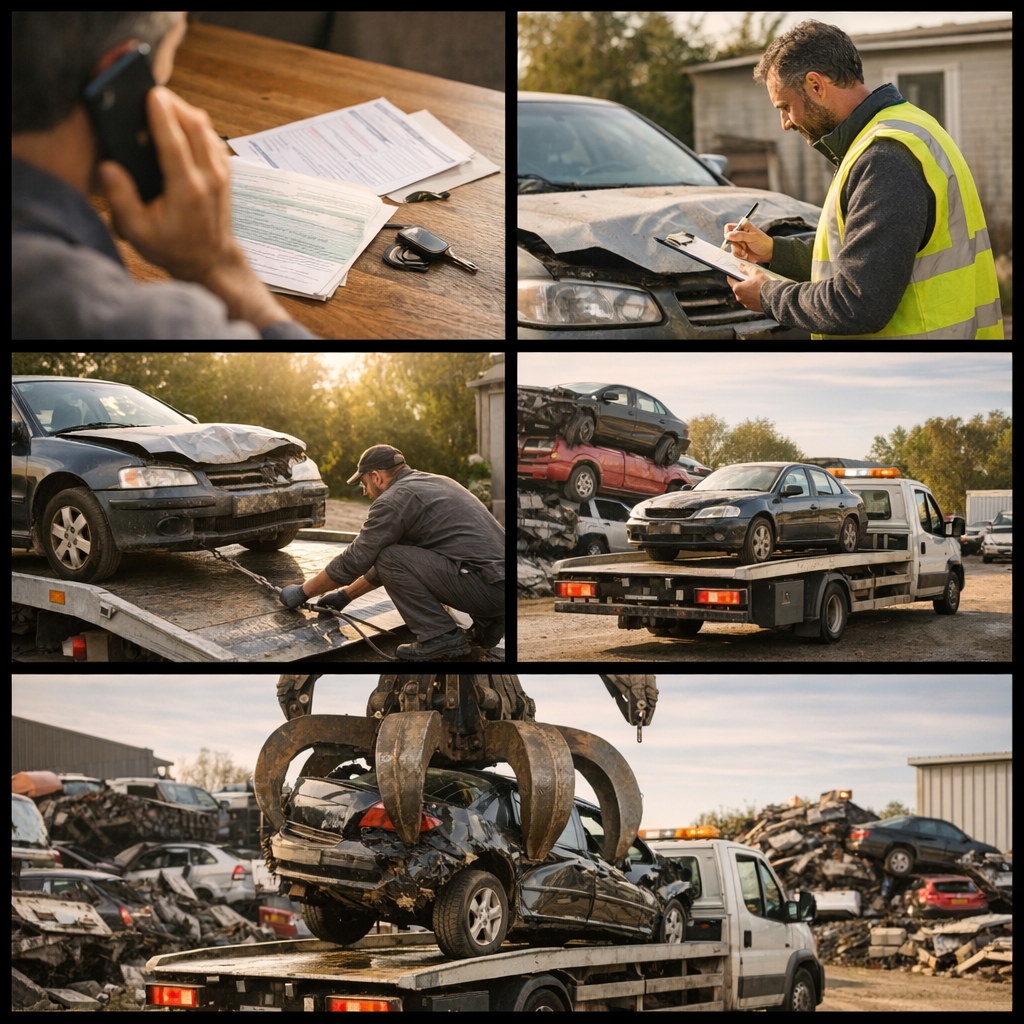 4. Comment envoyer une voiture à la casse à Olivet en 5 étapes