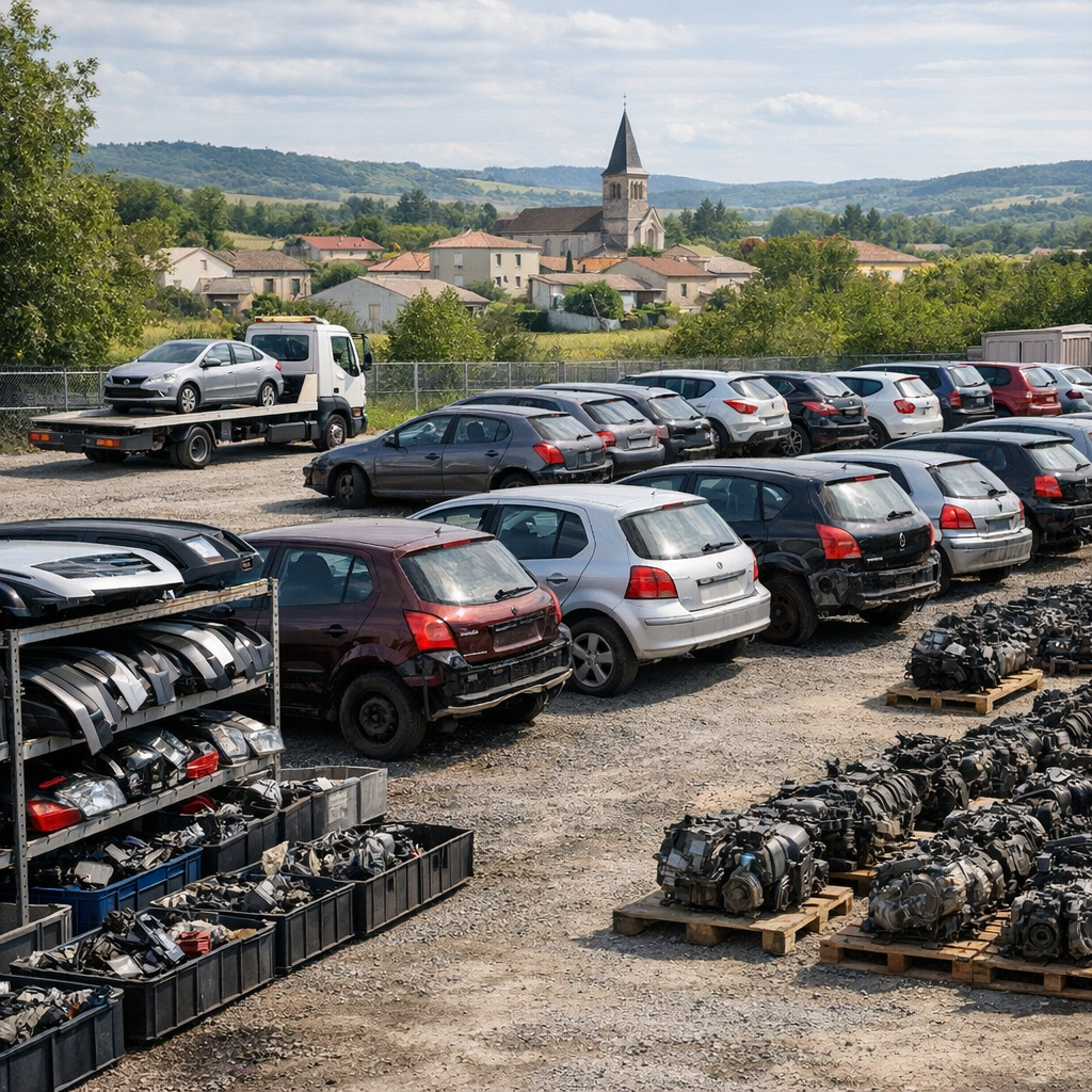 Une casse automobile à Redon se repère sans confondre les adresses