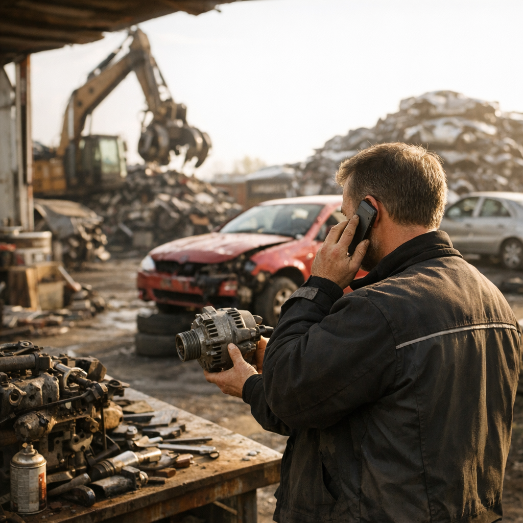 Vente de pièces automobiles et réparations à Vendenheim&nbsp;: appeler juste, puis décider pièce ou destruction
