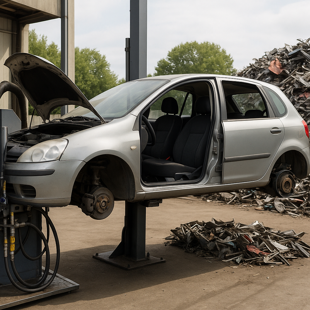 Centre VHU agréé ou ferrailleur : quelles différences ?