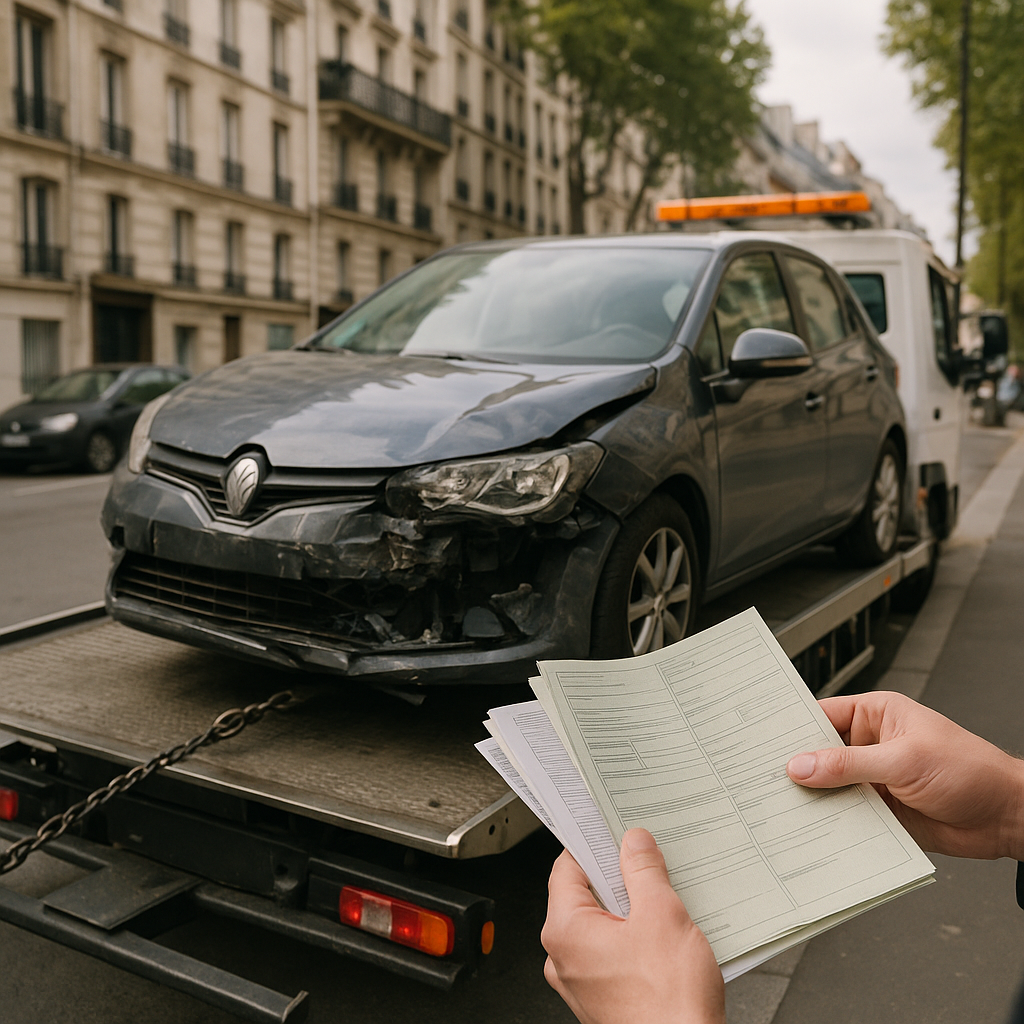 Comment obtenir une preuve de prise en charge par un épaviste