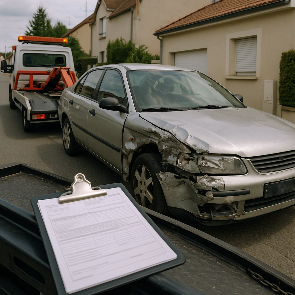 Demande d'enlèvement d'épave en ligne : documents et étapes