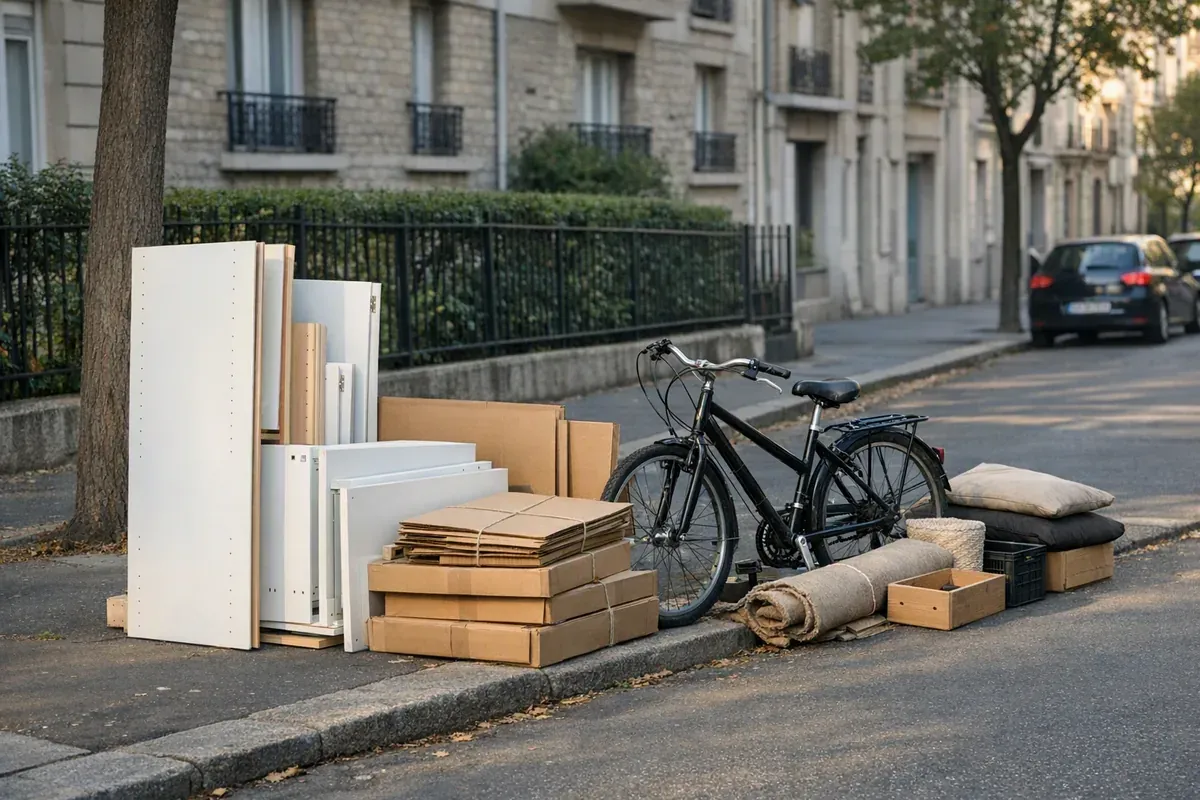 Encombrants : ce qui part au réemploi et ce qui part vraiment au déchet