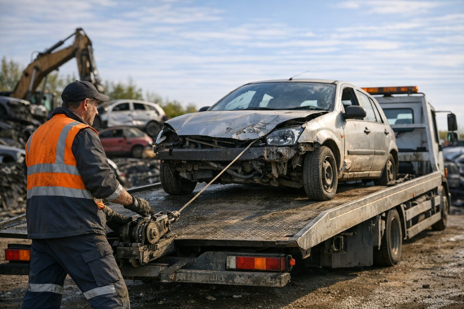 Enlèvement d'épave VHU : démarches et bons réflexes