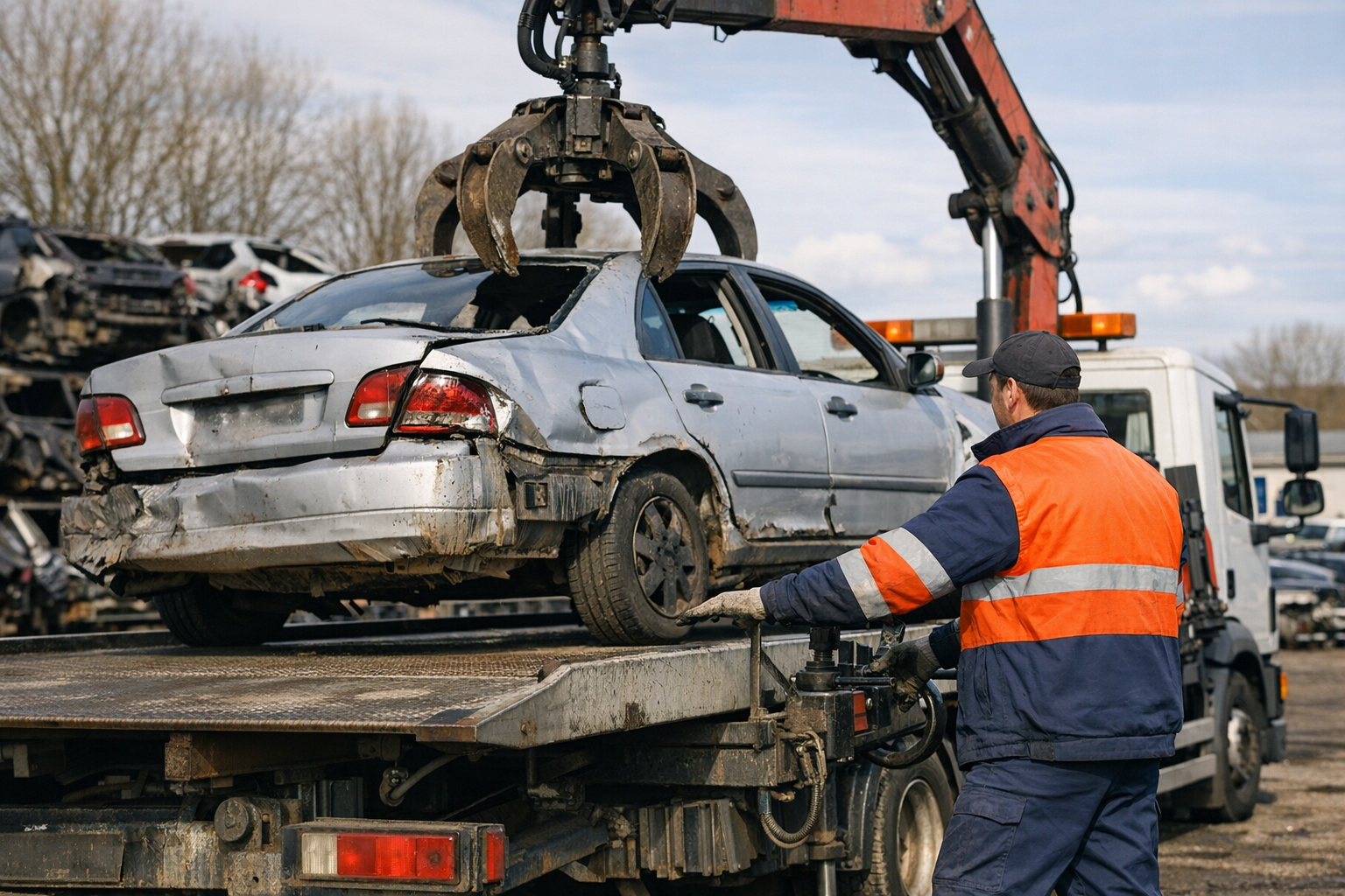 Enlèvement d'épave VHU : étapes et conseils pratiques