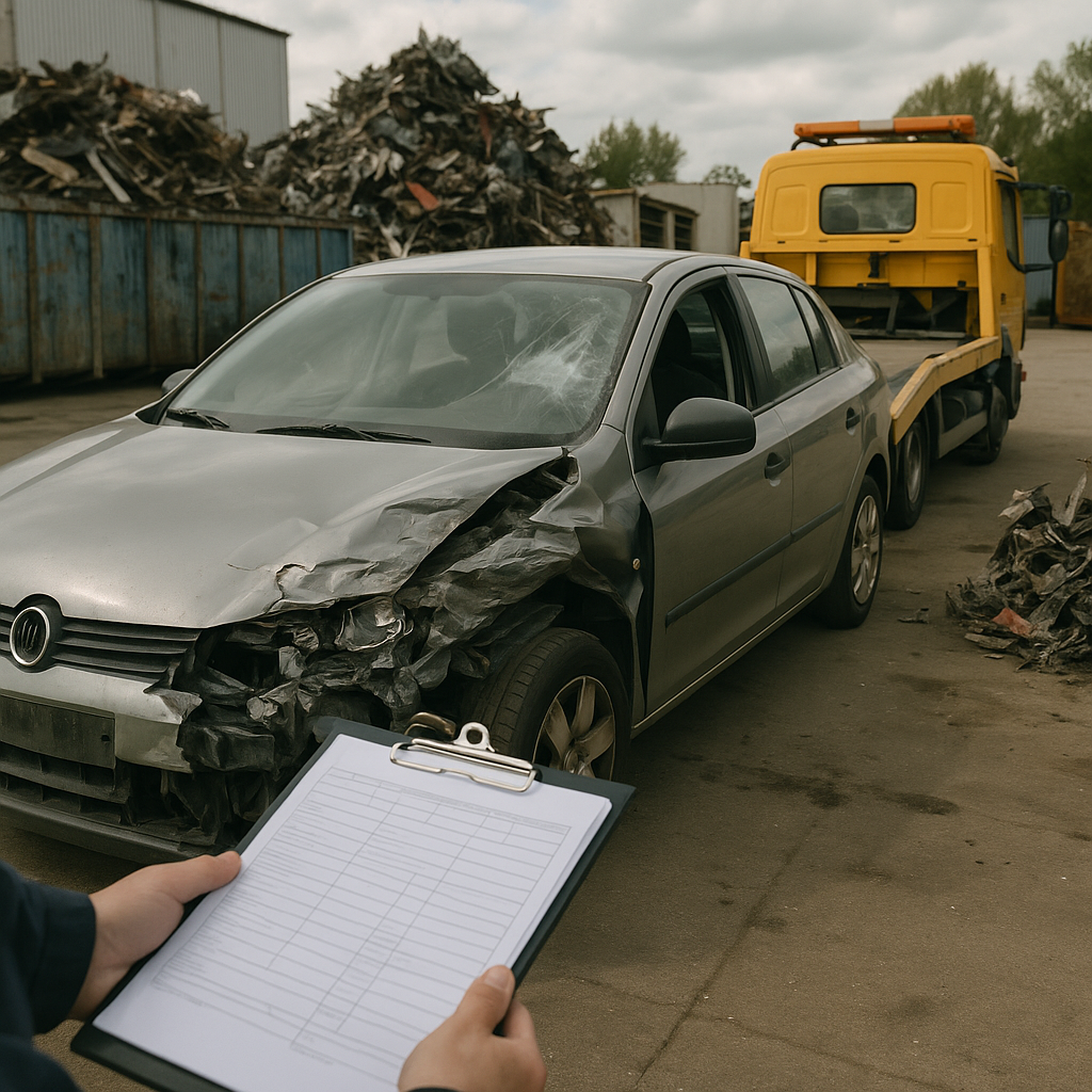 Épave avec crédit en cours : peut-on la faire détruire ?