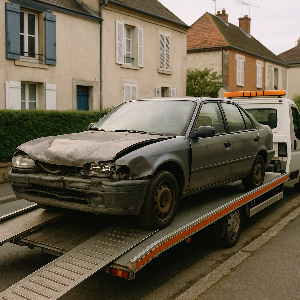 Faut-il être présent lors de l'enlèvement d'une épave ?