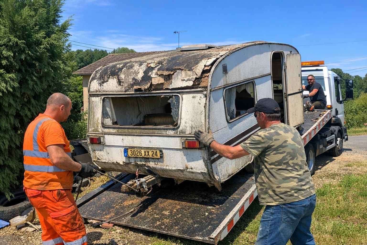 Caravane ou remorque hors d usage enlèvement : que faire vraiment ?