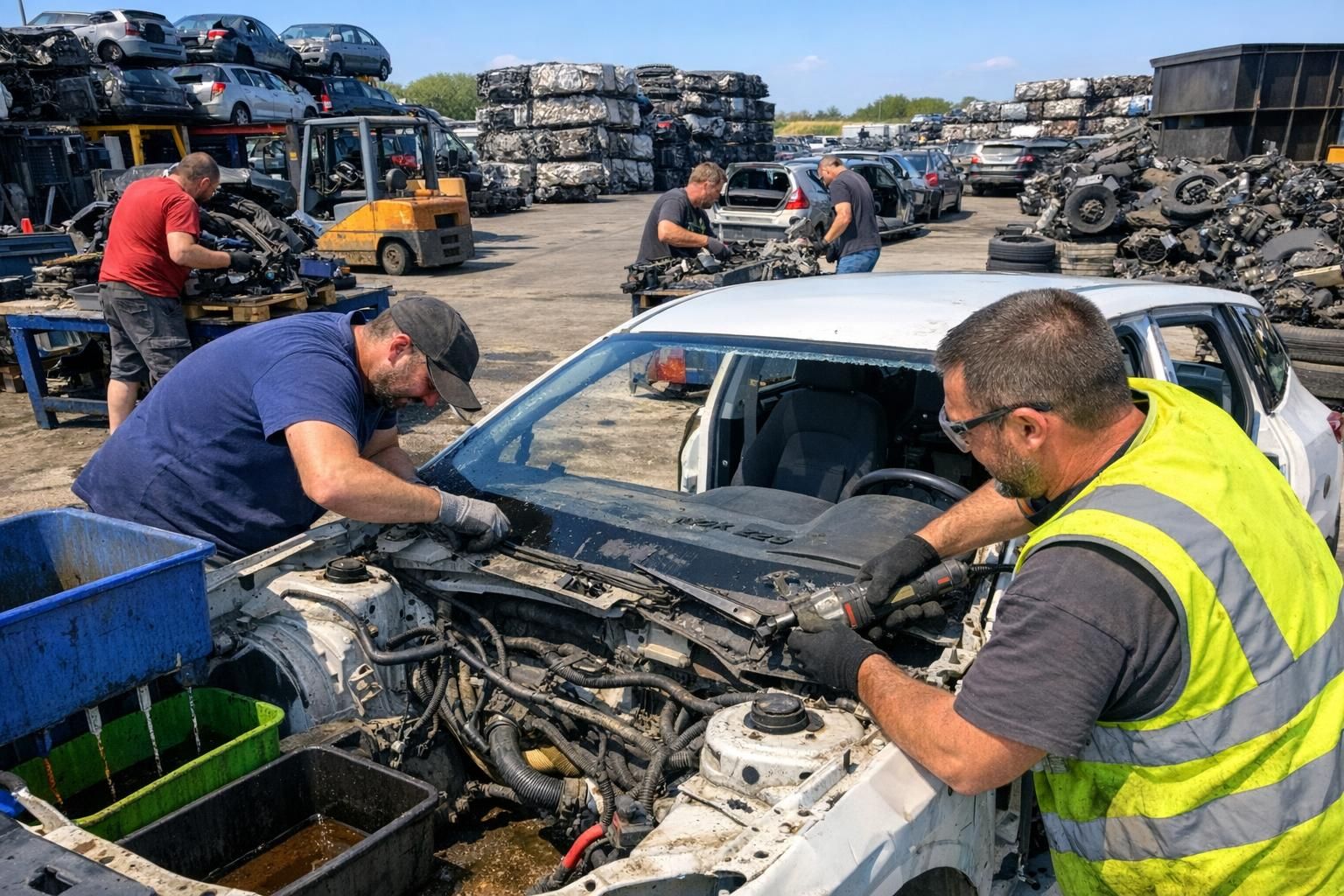 Que devient l épave après enlèvement dépollution recyclage ?