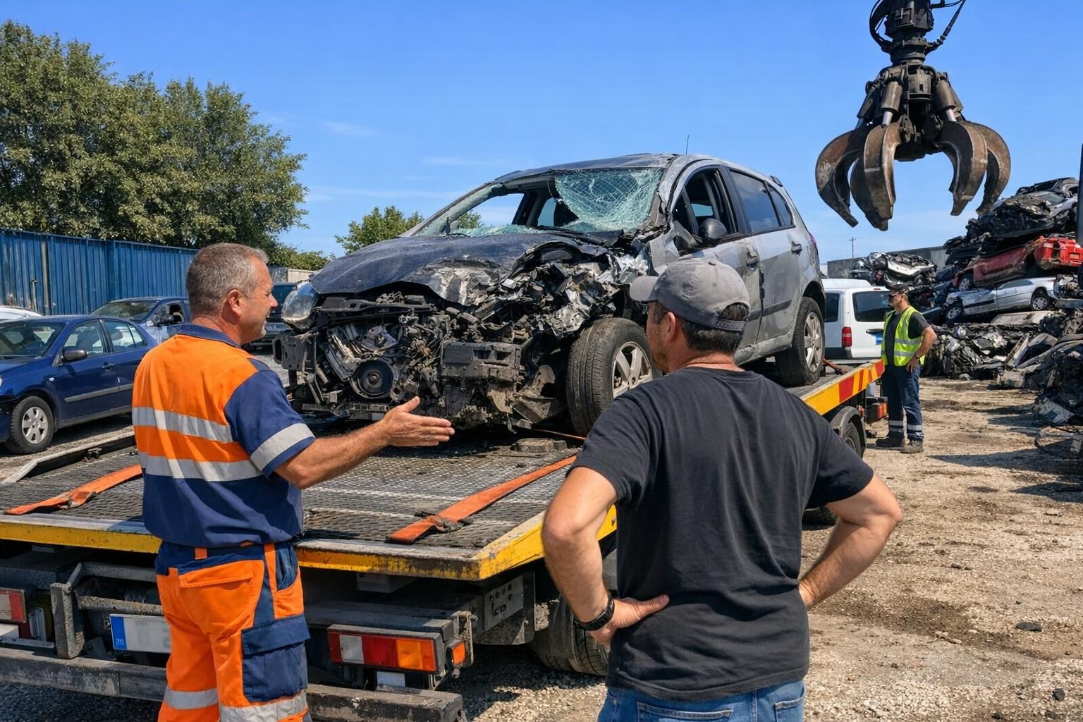 Épave en fourrière récupérer ou laisser détruire : quel choix ?