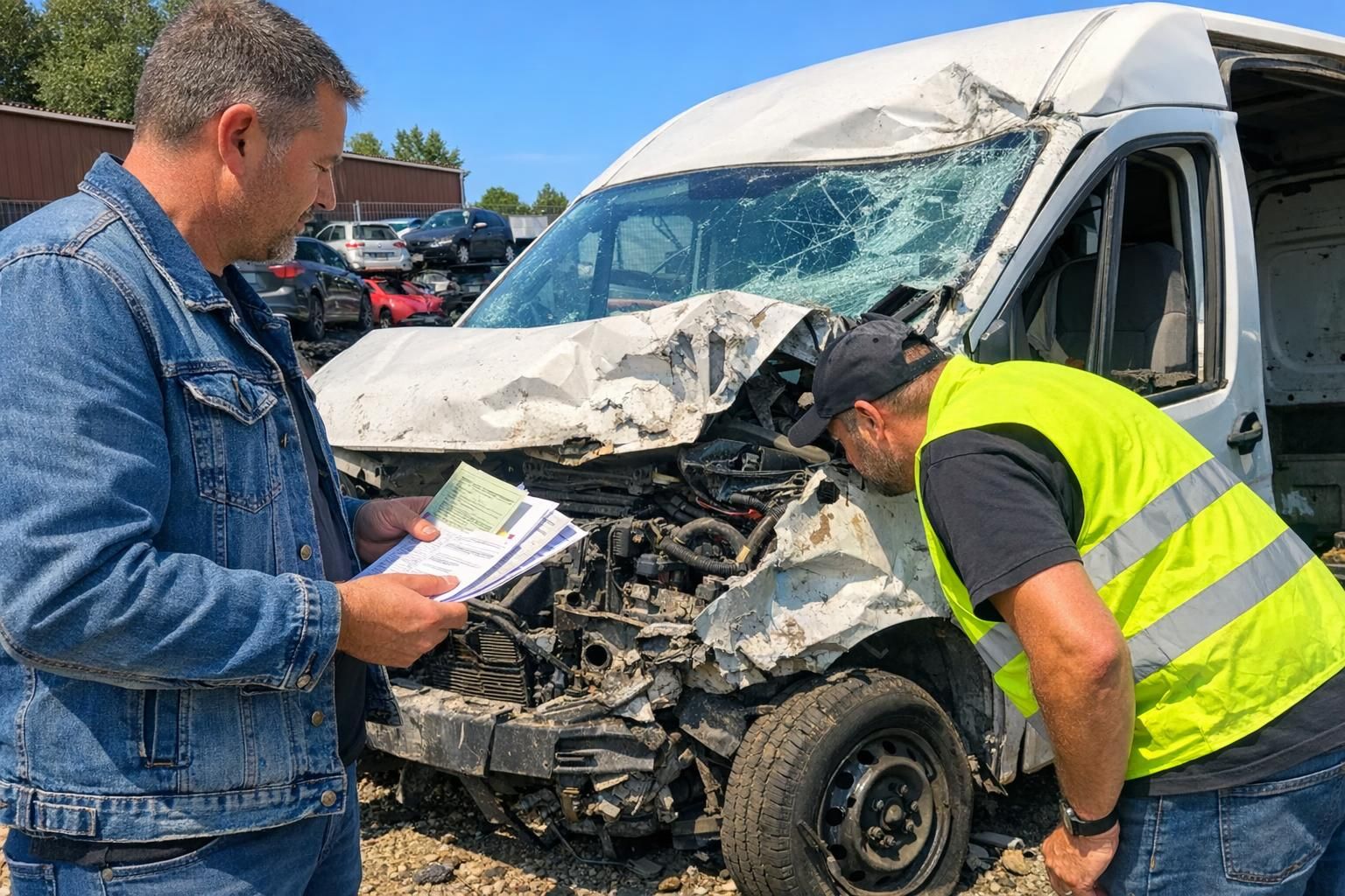 Pourquoi traiter une épave de véhicule utilitaire ou camionnette VHU sans retard