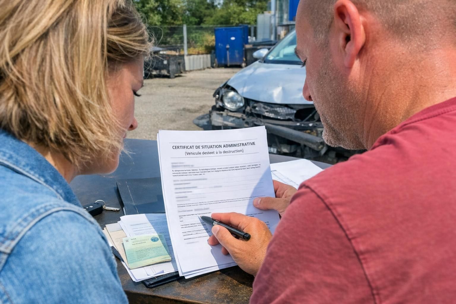 Pourquoi le certificat de situation administrative non-gage pour destruction compte
