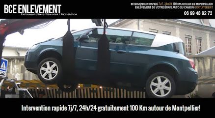 BCE EPAVISTE Montpellier - NE VENDS PAS DE PIECES - Remorquage Montpellier 34000
