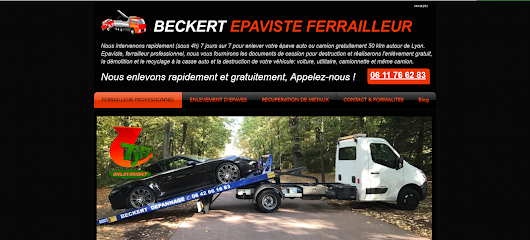 M. BECKERT EPAVISTE FERRAILLEUR du 69